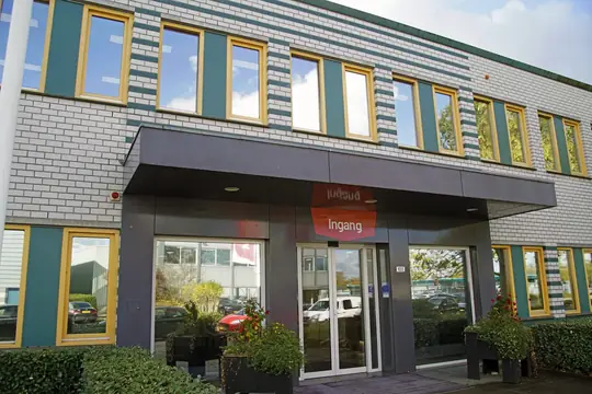 Voor - Bedrijfspand Werkom (Einsteinstraat, Purmerend) Voor - Bedrijfspand Werkom (Einsteinstraat, Purmerend)