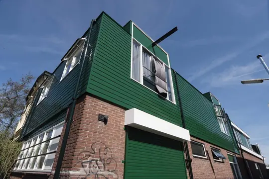 Buitenschilderwerk bedrijfspand Zaansprint - foto 2 Buitenschilderwerk bedrijfspand Zaansprint - foto 2