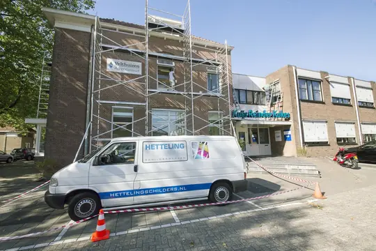 Buitenschilderwerk kantoorgebouw Kuijs Reinder Kakes (Westzijde, Zaandam) - foto 2 Buitenschilderwerk kantoorgebouw Kuijs Reinder Kakes (Westzijde, Zaandam) - foto 2