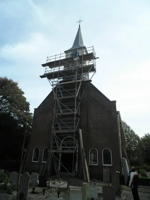 Schilderwerk Kerktoren (Jisp) - foto 2 Schilderwerk Kerktoren (Jisp) - foto 2